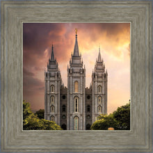 Load image into Gallery viewer, Salt Lake Temple Through the Clouds
