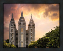 Load image into Gallery viewer, Salt Lake Temple Through the Clouds
