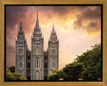 Load image into Gallery viewer, Salt Lake Temple Through the Clouds

