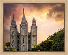 Load image into Gallery viewer, Salt Lake Temple Through the Clouds
