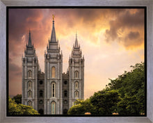 Load image into Gallery viewer, Salt Lake Temple Through the Clouds
