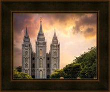 Load image into Gallery viewer, Salt Lake Temple Through the Clouds
