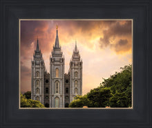 Load image into Gallery viewer, Salt Lake Temple Through the Clouds
