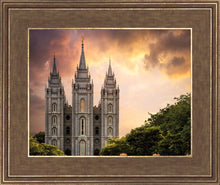 Load image into Gallery viewer, Salt Lake Temple Through the Clouds
