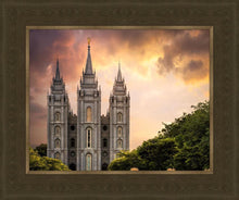 Load image into Gallery viewer, Salt Lake Temple Through the Clouds
