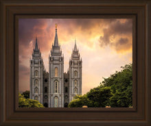 Load image into Gallery viewer, Salt Lake Temple Through the Clouds
