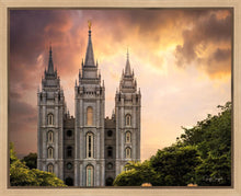 Load image into Gallery viewer, Salt Lake Temple Through the Clouds
