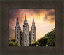 Load image into Gallery viewer, Salt Lake Temple Through the Clouds
