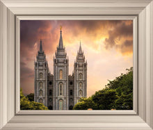 Load image into Gallery viewer, Salt Lake Temple Through the Clouds
