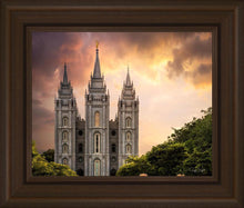 Load image into Gallery viewer, Salt Lake Temple Through the Clouds
