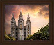 Load image into Gallery viewer, Salt Lake Temple Through the Clouds
