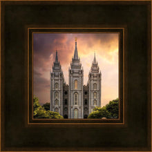 Load image into Gallery viewer, Salt Lake Temple Through the Clouds

