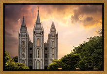 Load image into Gallery viewer, Salt Lake Temple Through the Clouds
