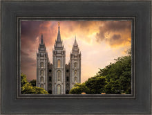 Load image into Gallery viewer, Salt Lake Temple Through the Clouds
