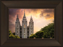 Load image into Gallery viewer, Salt Lake Temple Through the Clouds
