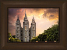 Load image into Gallery viewer, Salt Lake Temple Through the Clouds
