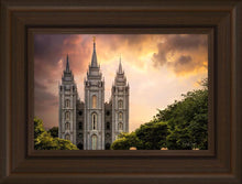 Load image into Gallery viewer, Salt Lake Temple Through the Clouds
