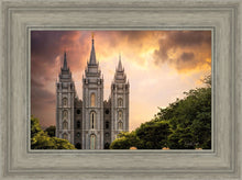 Load image into Gallery viewer, Salt Lake Temple Through the Clouds

