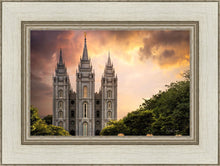 Load image into Gallery viewer, Salt Lake Temple Through the Clouds
