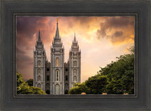 Load image into Gallery viewer, Salt Lake Temple Through the Clouds
