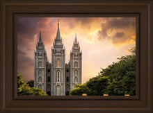 Load image into Gallery viewer, Salt Lake Temple Through the Clouds
