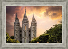 Load image into Gallery viewer, Salt Lake Temple Through the Clouds
