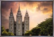 Load image into Gallery viewer, Salt Lake Temple Through the Clouds
