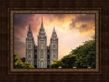 Load image into Gallery viewer, Salt Lake Temple Through the Clouds
