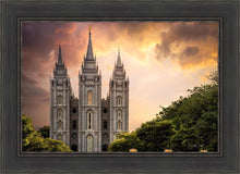 Load image into Gallery viewer, Salt Lake Temple Through the Clouds
