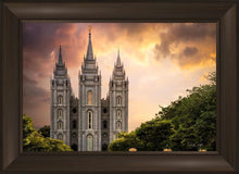 Load image into Gallery viewer, Salt Lake Temple Through the Clouds

