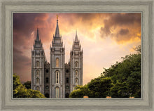 Load image into Gallery viewer, Salt Lake Temple Through the Clouds
