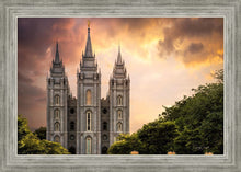 Load image into Gallery viewer, Salt Lake Temple Through the Clouds
