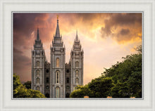 Load image into Gallery viewer, Salt Lake Temple Through the Clouds
