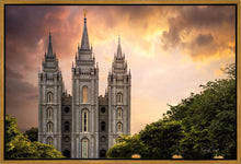 Load image into Gallery viewer, Salt Lake Temple Through the Clouds
