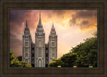 Load image into Gallery viewer, Salt Lake Temple Through the Clouds
