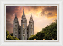 Load image into Gallery viewer, Salt Lake Temple Through the Clouds
