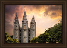 Load image into Gallery viewer, Salt Lake Temple Through the Clouds
