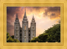 Load image into Gallery viewer, Salt Lake Temple Through the Clouds

