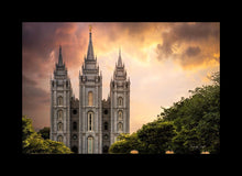 Load image into Gallery viewer, Salt Lake Temple Through the Clouds
