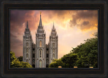Load image into Gallery viewer, Salt Lake Temple Through the Clouds
