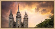 Load image into Gallery viewer, Salt Lake Temple Through the Clouds
