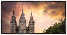 Load image into Gallery viewer, Salt Lake Temple Through the Clouds
