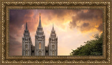 Load image into Gallery viewer, Salt Lake Temple Through the Clouds
