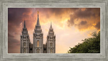 Load image into Gallery viewer, Salt Lake Temple Through the Clouds
