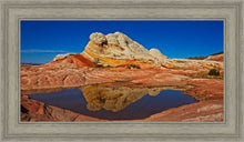 Load image into Gallery viewer, White Pocket Reflection
