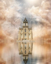 Load image into Gallery viewer, Millennial Reflection Manti Temple
