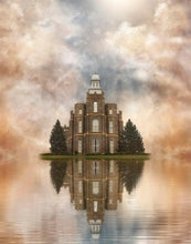 Load image into Gallery viewer, Millennial Reflection Logan Utah Temple

