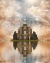 Load image into Gallery viewer, Millennial Reflection Logan Utah Temple
