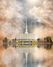 Load image into Gallery viewer, Millennial Reflection Provo Utah Temple
