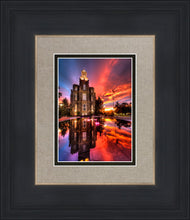 Load image into Gallery viewer, Logan Utah Fiery Sunset
